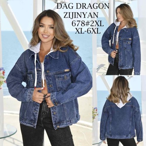 Куртка Zijinyan (XL-6XL) 678 blue (деми) Zijinyan 678 blue