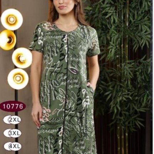 Халат Romeo life (50-56) 10776 green (лето) Romeo life 10776 green
