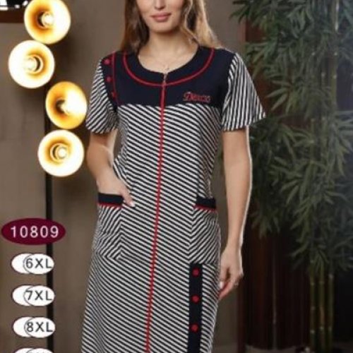 Халат Romeo life (60-66) 10804 white (лето) Romeo life 10804 white