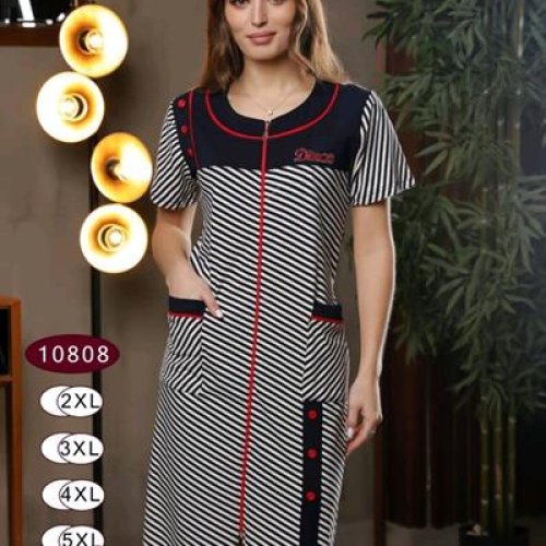Халат Romeo life (50-56) 10808 white (лето) Romeo life 10808 white