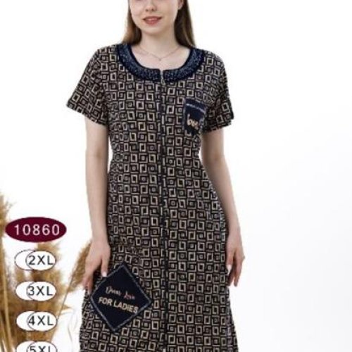 Халат Romeo life (50-56) 10860 navy (лето) Romeo life 10860 navy