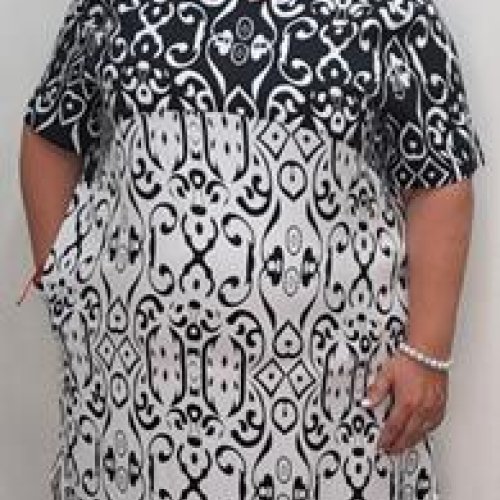 Платье Romeo life (52-60) 6075 white (лето) Romeo life 6075 white