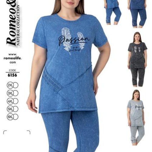 Костюм Romeo life (52-60) 6156 l.blue (лето) Romeo life 6156 l.blue