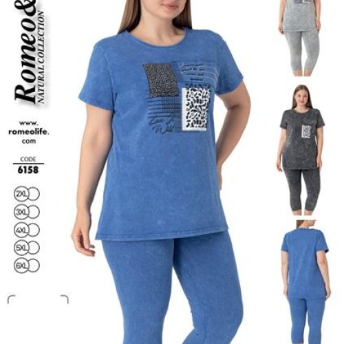 Костюм Romeo life (52-60) 6158 blue (лето) Romeo life 6158 blue