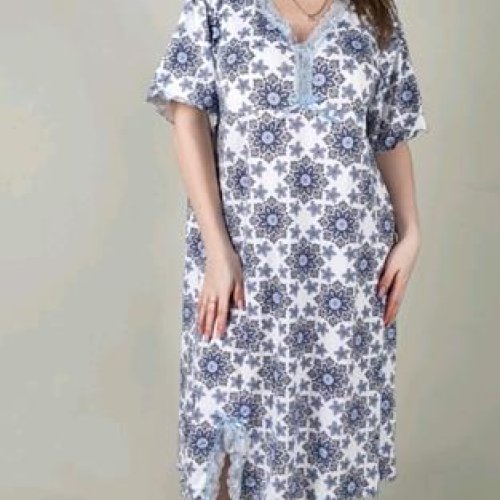 Ночнушка Romeo life (54-62) 625 blue (лето) Romeo life 625 blue