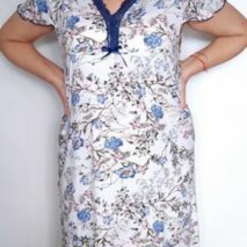 Ночнушка Romeo life (54-62) 690 blue (лето) Romeo life 690 blue
