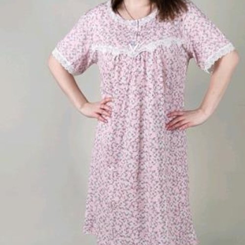 Ночнушка Romeo life (50-56) 8033 pink (лето) Romeo life 8033 pink