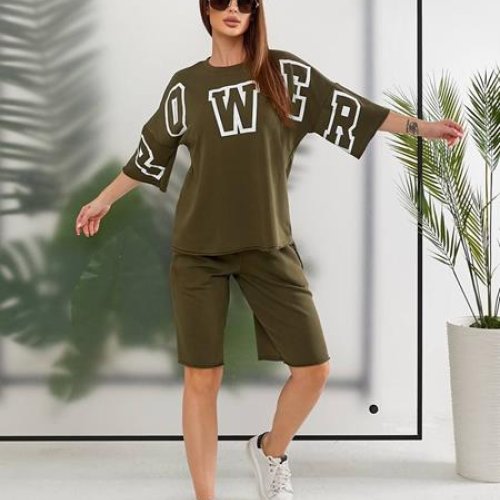 Костюм Romeo life (40-54) 905-1 khaki (лето) Romeo life 905-1 khaki