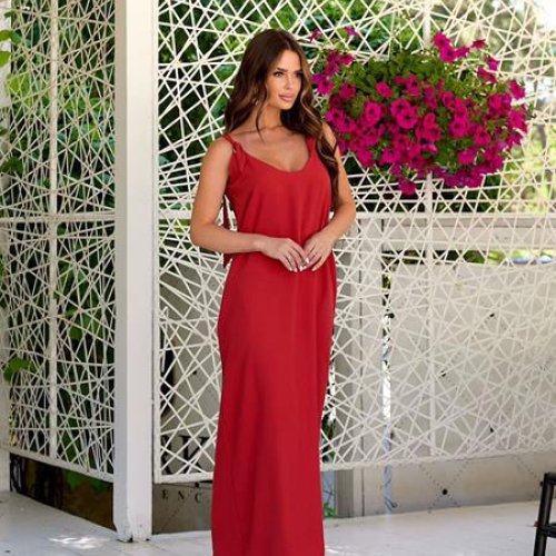 Сарафан Romeo life (46-56) RL579 red (лето) Romeo life RL579 red
