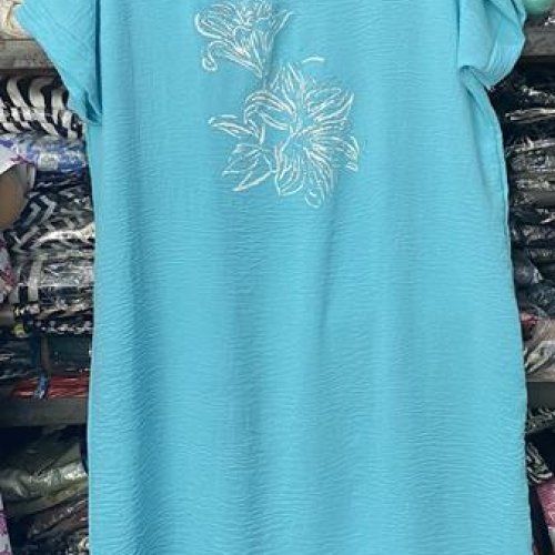 Платье Romeo life (52-58) RL587 l.blue (лето) Romeo life RL587 l.blue