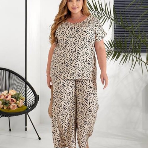 Костюм Romeo life (48-58) RL594 beige (лето) Romeo life RL594 beige