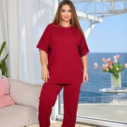 Костюм Arina (50-56) 5152 wine (лето) Arina 5152 wine