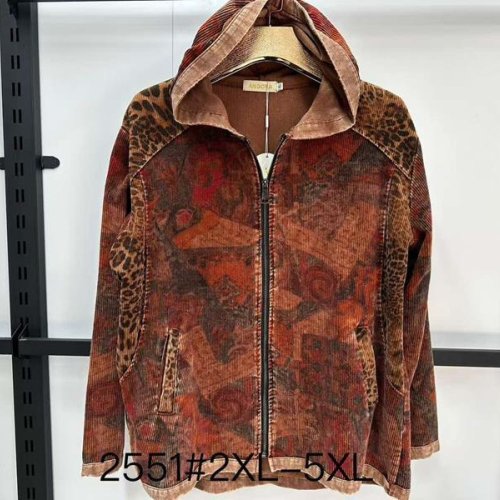 Куртка Even&Efair (2XL-5XL) 2551 brown (деми) Even&Efair 2551 brown
