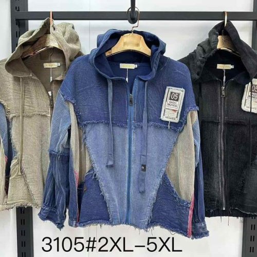 Куртка Even&Efair (2XL-5XL) 3105-1 mix (деми) Even&Efair 3105-1 mix