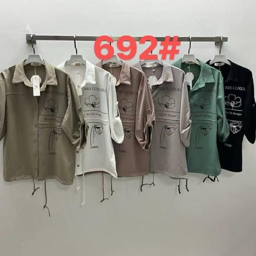 Рубашка Even&Efair (3XL-6XL) 685 khaki (деми) Even&Efair 685 khaki