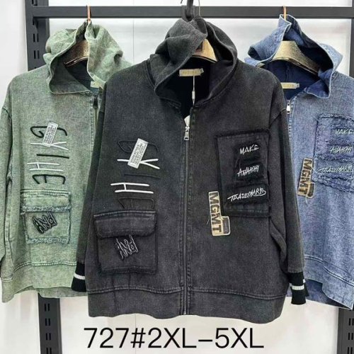 Куртка Even&Efair (2XL-5XL) 727-1 mix (деми) Even&Efair 727-1 mix