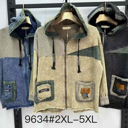 Куртка Even&Efair (2XL-5XL) 9634-1 mix (деми) Even&Efair 9634-1 mix