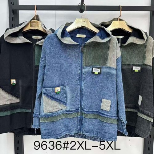 Куртка Even&Efair (2XL-5XL) 9636 l.blue (деми) Even&Efair 9636 l.blue