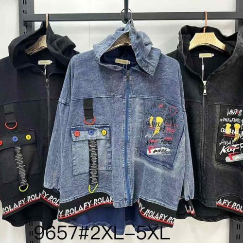 Куртка Even&Efair (2XL-5XL) 9657-1 mix (деми) Even&Efair 9657-1 mix