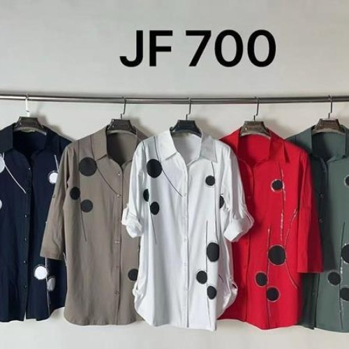 Рубашка Even&Efair (4XL-6XL) JF700 khaki (деми) Even&Efair JF700 khaki