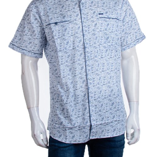 Рубашка Logaster (XL-5XL) A348 white (лето) Logaster A348 white