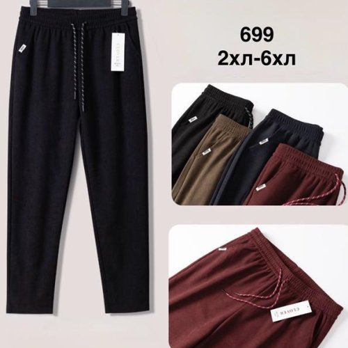 Штаны спорт Minh (2XL-6XL) 699 wine (деми) Minh 699 wine