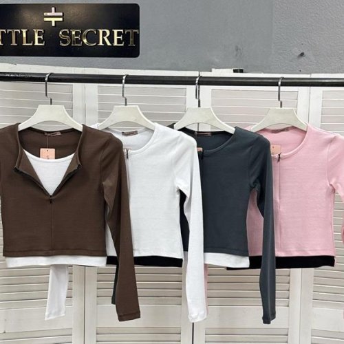 Топ Little Secret (S-L) 400740 brown (деми) Little Secret 400740 brown