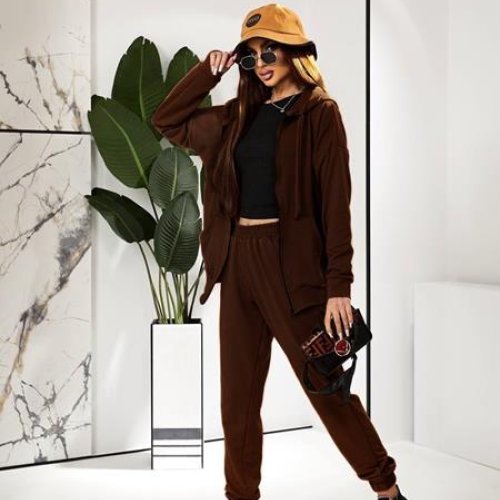 Костюм спорт WideRange (44-58) 760-1 brown (деми) WideRange 760-1 brown