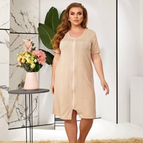 Халат BAT (50-60) 1040-6 beige (лето) BAT 1040-6 beige