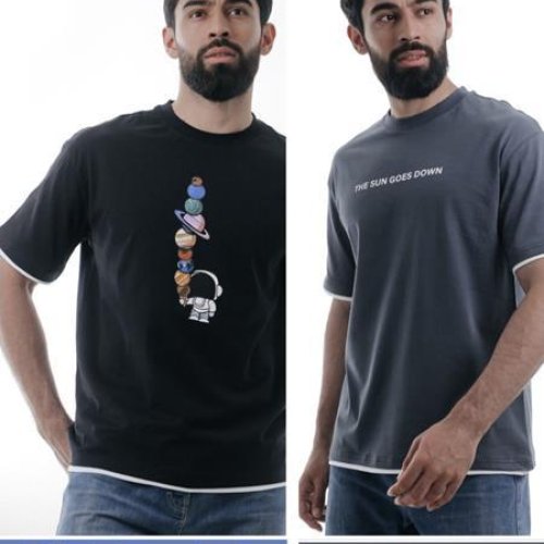 Футболка Samo (48-56) 37794 black (лето) Samo 37794 black