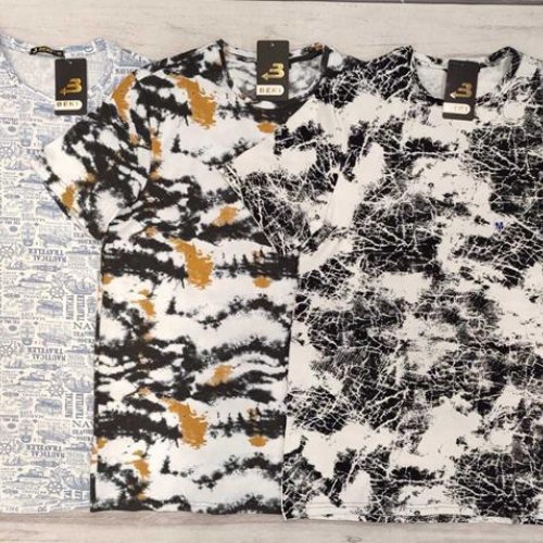 Футболка Samo (48-56) 5488 white-black (лето) Samo 5488 white-black