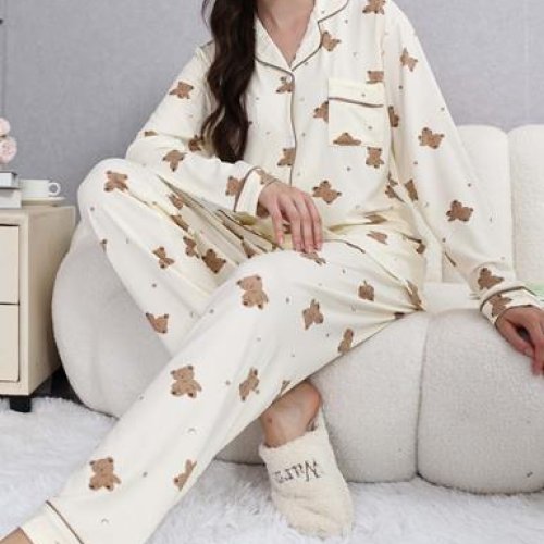 Пижама Brilliant (3XL-7XL) 70238 white (деми) Brilliant 70238 white