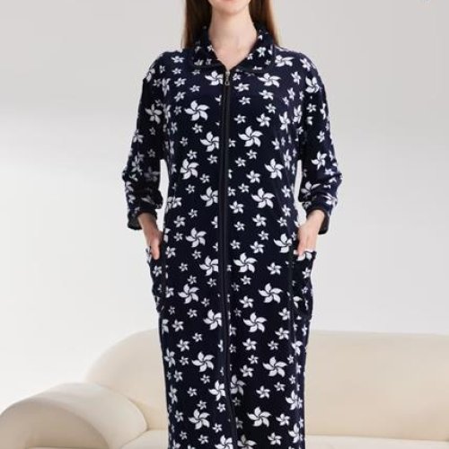 Халат Brilliant (58-66) A800-44 navy (деми) Brilliant A800-44 navy