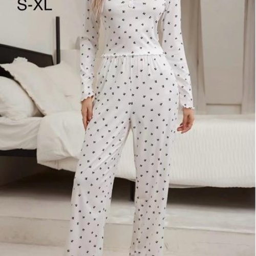 Пижама Brilliant (S-XL) C0507 white (деми) Brilliant C0507 white