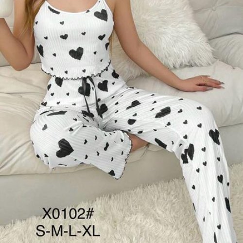 Пижама Brilliant (S-L) X0102 white (лето) Brilliant X0102 white
