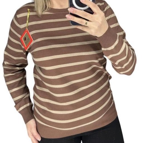 Свитер LeVisha (48-52) 24004 brown (деми) LeVisha 24004 brown
