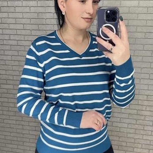 Свитер LeVisha (48-52) 24503 blue (деми) LeVisha 24503 blue