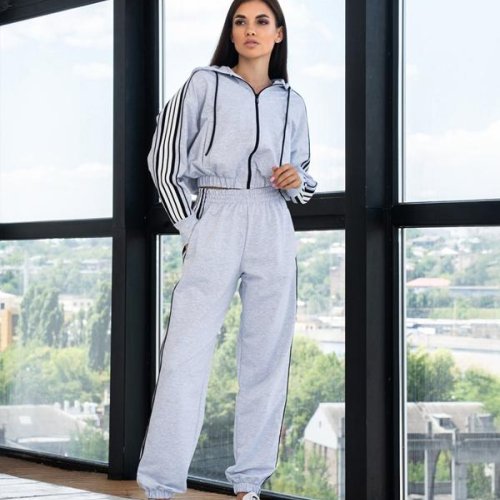 Костюм спорт AZNA (2XS-M) Д151 l.grey (деми) AZNA Д151 l.grey