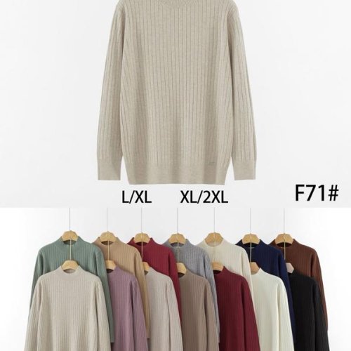 Свитер KissMe (L-2XL) F71 mix (деми) KissMe F71 mix