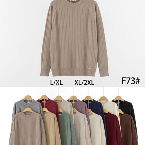 Свитер KissMe (L-2XL) F73 mix (деми) KissMe F73 mix
