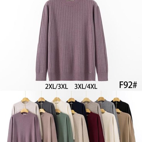 Свитер KissMe (2XL-4XL) F92 mix (деми) KissMe F92 mix