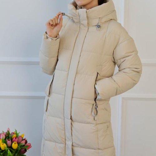 Куртка Monarlir (S-2XL) 851-22 nude (зима) Monarlir 851-22 nude