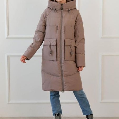 Куртка Monarlir (S-2XL) 855-30 nude (зима) Monarlir 855-30 nude
