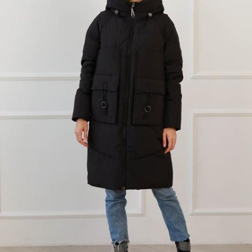 Куртка Monarlir (S-2XL) 855-1 black (зима) Monarlir 855-1 black