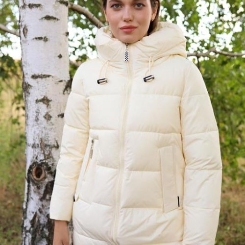 Куртка Monarlir (S-2XL) 1109-17 beige (зима) Monarlir 1109-17 beige