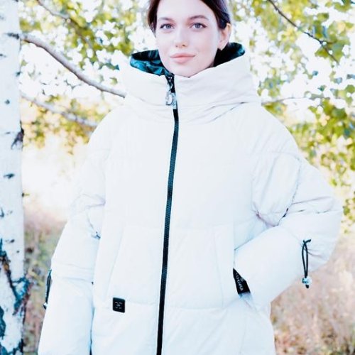 Куртка Monarlir (S-2XL) 510-13 white (зима) Monarlir 510-13 white