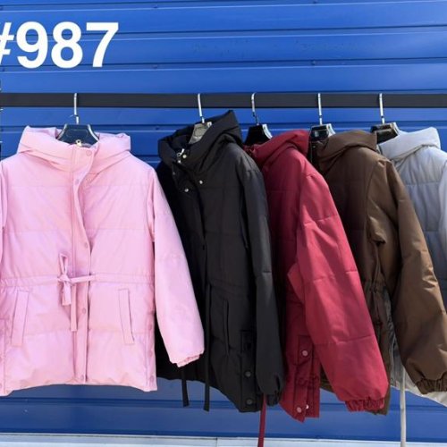 Куртка Oukali (42-48) 987 grey (деми) Oukali 987 grey