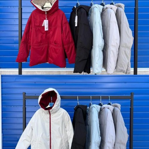 Куртка Oukali (50-58) D920 l.blue (деми) Oukali D920 l.blue