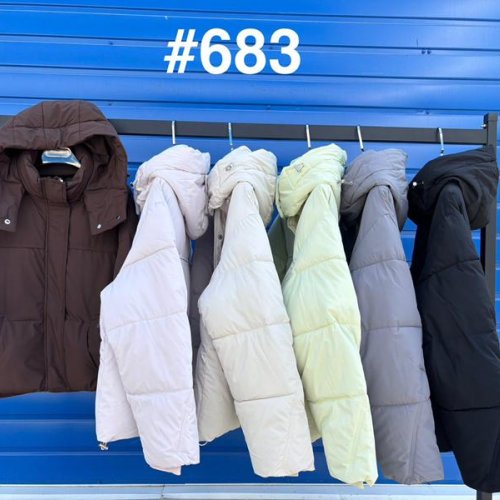 Куртка Oukali (M-2XL) 613 grey (деми) Oukali 613 grey