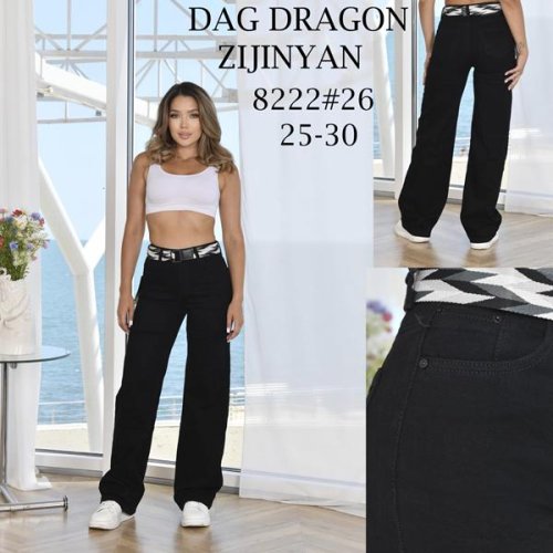 Джинсы P.T.A (25-30) 8222 black (деми) P.T.A 8222 black